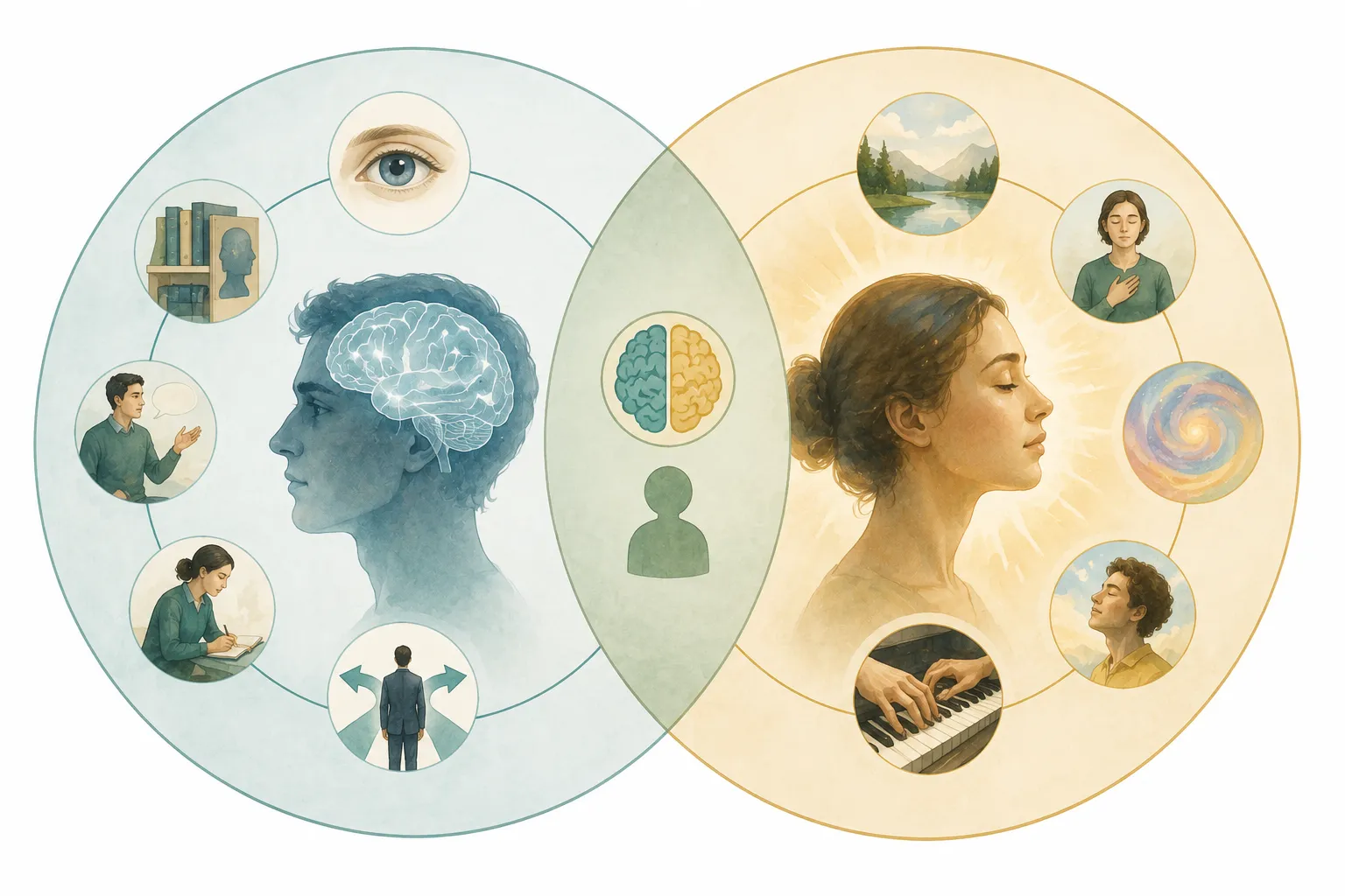 Diagram comparing Access Consciousness and phenomenal consciousness, showing they are unrelated concepts