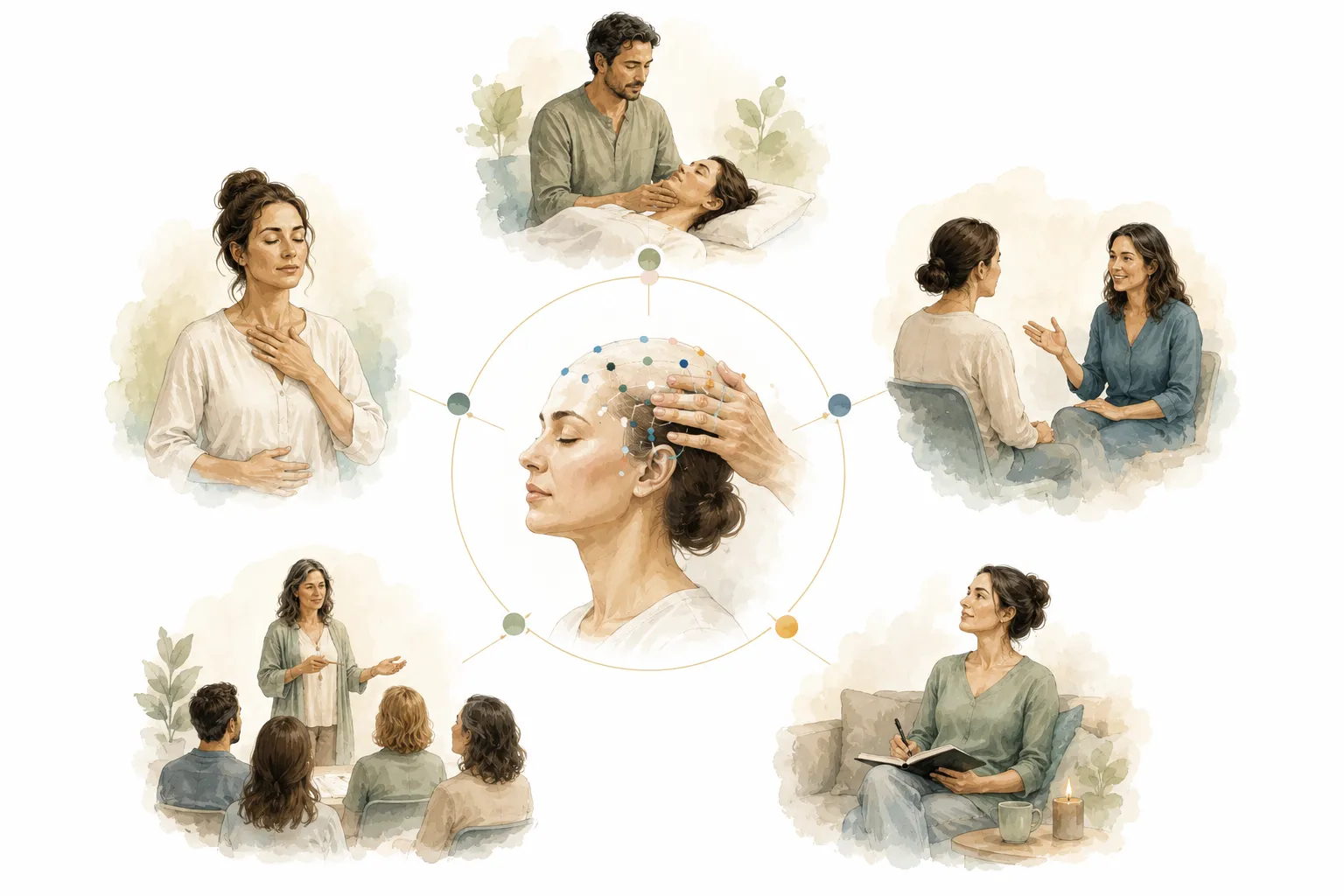 Visual representation of various Access Consciousness tools